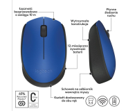 Mysz Logitech M171 wireless niebieska - 285733 - zdjęcie 12
